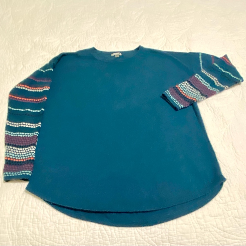 Smartwool Shadow Pine Crew Sweater Multi Dot Slee… - image 6